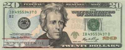 USA - 20  Dollars (#526-B_UNC)