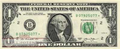USA - 1  Dollar - Replacement (#537-B-R_UNC)