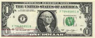 USA - 1  Dollar (#537-F_UNC)