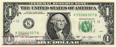 USA - 1  Dollar (#537-K_UNC)