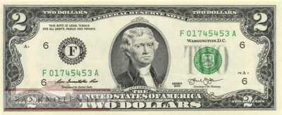 USA - 2  Dollars (#538-F_UNC)