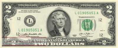 USA - 2  Dollars (#538-L_UNC)
