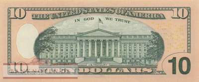 USA - 10  Dollars (#540-B_UNC)