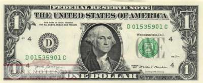 USA - 1  Dollar (#544-D_UNC)