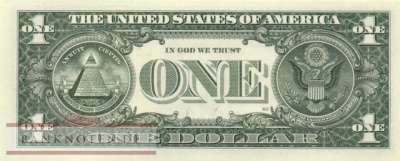 USA - 1  Dollar - Ersatzbanknote (#544-L-R_UNC)