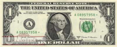 USA - 1  Dollar - Replacement (#544a-A-R_UNC)