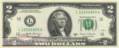 USA - 2  Dollar (#545-L_UNC)