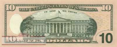 USA - 10  Dollars (#545Ba-E_UNC)