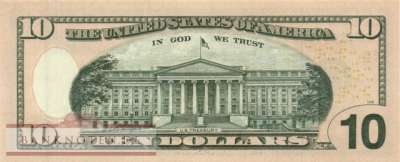 USA - 10  Dollars (#545Ba-F_UNC)