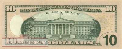 USA - 10  Dollars (#545Ba-K_UNC)