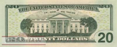 USA - 20  Dollar (#546a-K_UNC)