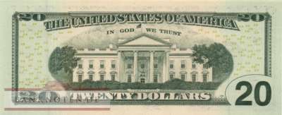 USA - 20  Dollars (#546b-F_UNC)