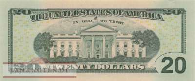 USA - 20  Dollars (#546b-H_UNC)
