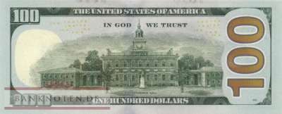 USA - 100  Dollars (#548-B_UNC)