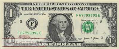 USA - 1  Dollar (#549-F_UNC)