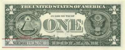 USA - 1  Dollar - Replacement (#549-G-R_UNC)