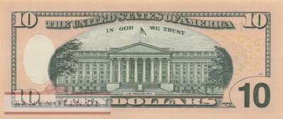 USA - 10  Dollars (#552-A_UNC)