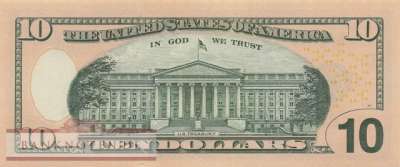 USA - 10  Dollars (#552-B_UNC)