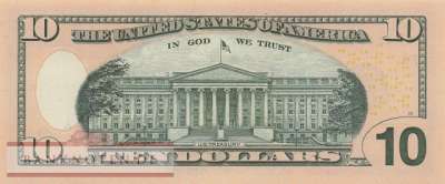 USA - 10  Dollars (#552-F_UNC)