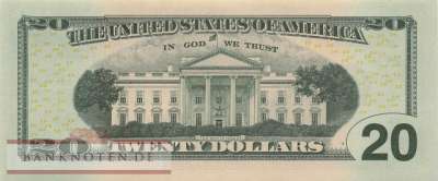 USA - 20  Dollars (#553-K_UNC)