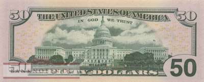 USA - 50  Dollars (#554-B_UNC)