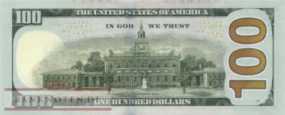 USA - 100  Dollars (#555-E_UNC)