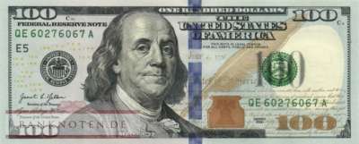 USA - 100  Dollars (#555-E_UNC)