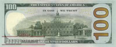 USA - 100  Dollars (#555-H_UNC)