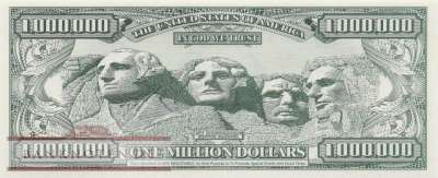 USA - 1 Million Dollars - fabtasy banknote (#999a_UNC)