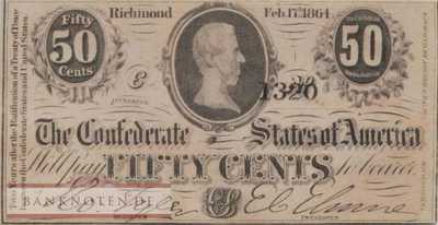 USA-Confederate States of America - 50  Cents (#CSA64a_AU)