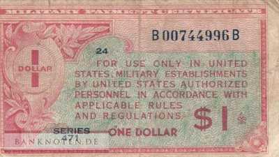 USA - 1  Dollar (#M12_F)