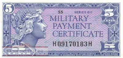 USA - 5  Cents (#M50_UNC)