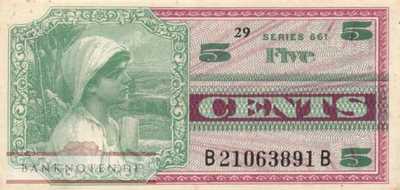 USA - 5  Cents (#M64_XF)