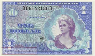 USA - 1  Dollar (#M68_UNC)