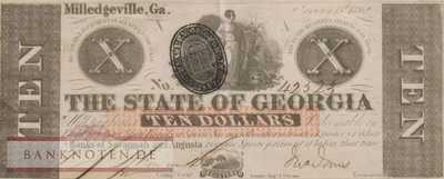 USA - Georgia - 10  Dollars (#S853_XF)