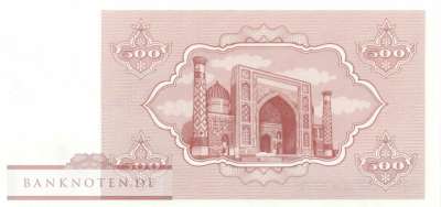 Uzbekistan - 500  Sum (#069a_UNC)