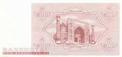 Uzbekistan - 500  Sum (#069b_UNC)
