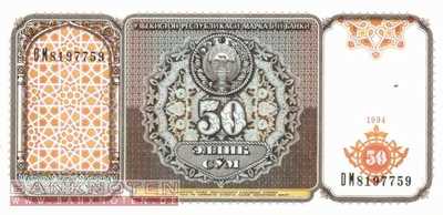 Usbekistan - 50  Sum (#078_UNC)