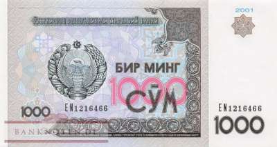 Usbekistan - 1.000  Sum (#082-1_UNC)