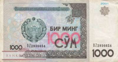 Usbekistan - 1.000  Sum (#082-2_VF)