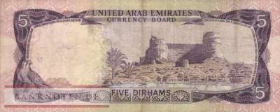 Vereinigte Arabische Emirate - 5  Dirhams (#002a_VG)