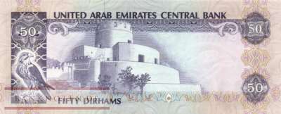 Vereinigte Arabische Emirate - 50  Dirhams (#009a_UNC)