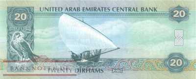 Unites Arab Emirates - 20  Dirhams (#028c_UNC)