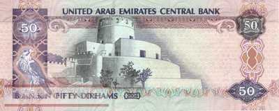 Unites Arab Emirates - 50  Dirhams (#029a_UNC)
