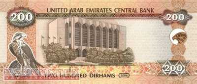 Vereinigte Arabische Emirate - 200  Dirhams (#031a_UNC)