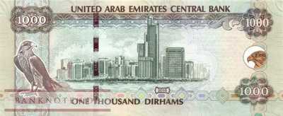 Unites Arab Emirates - 1.000  Dirhams (#033d_UNC)