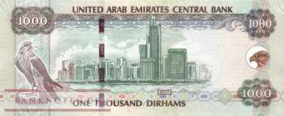 Unites Arab Emirates - 1.000  Dirhams (#033e_UNC)