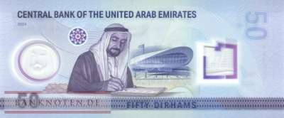Vereinigte Arabische Emirate - 50  Dirhams (#039a_UNC)