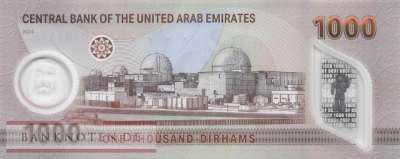 Vereinigte Arabische Emirate - 1.000  Dirhams (#043b_UNC)
