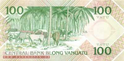 Vanuatu - 100  Vatu (#001a_UNC)